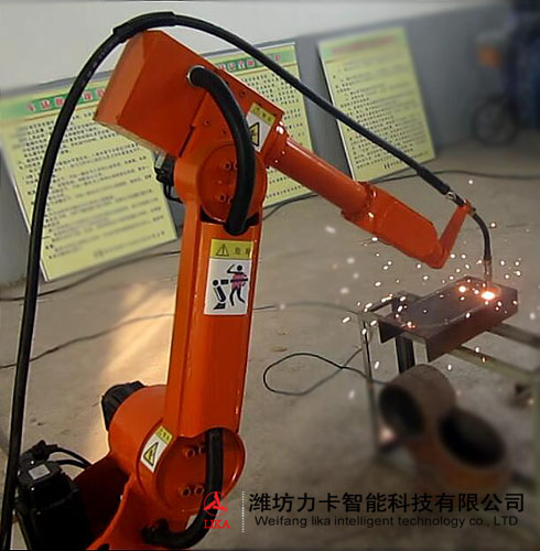 点焊机械手臂展示